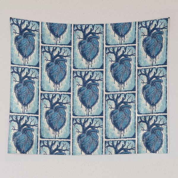 Item preview, Blue Heart Tarot Card designed and sold by sheprint.