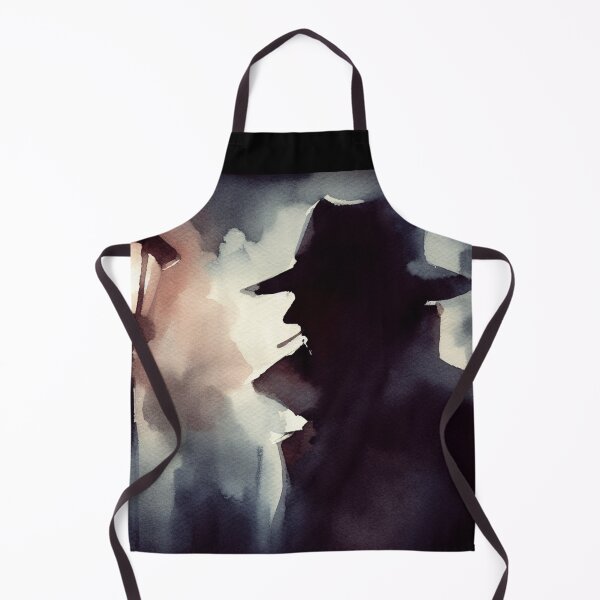 Item preview, Noir Vintage Hardboiled Detective Silhouette [Watercolor] designed and sold by RESToRAPTOR.