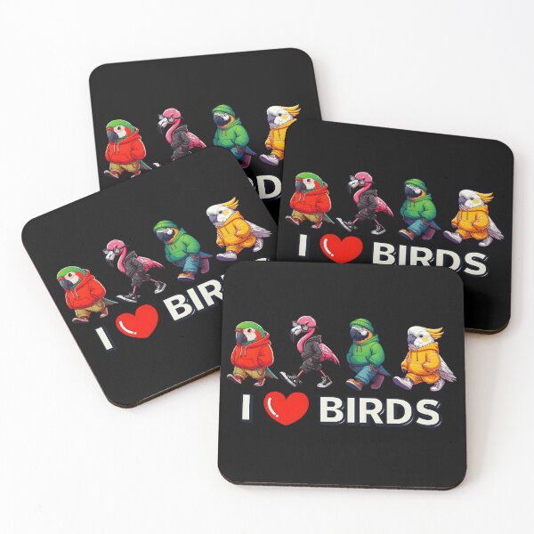 Item preview, I LOVE BIRDS designed and sold by DESIGNMOL.