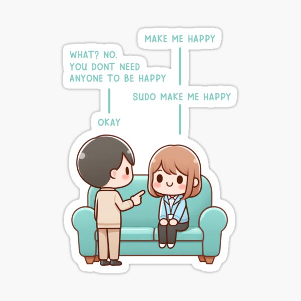 Item preview, Sudo Make Me Happy - Coupe version designed and sold by CutePlanetEarth.