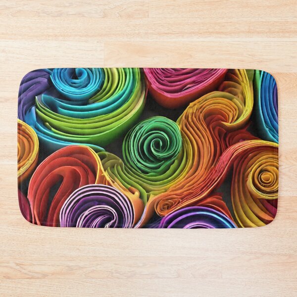 Item preview,  Twisted colorful pattern.5 designed and sold by SweetRossel.