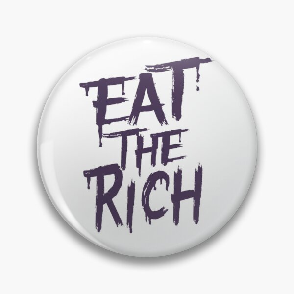 Item preview, Eat The Rich Game Theory Logo This Text Has No Purposes  designed and sold by ShopSunday.