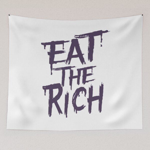 Item preview, Eat The Rich Game Theory Logo This Text Has No Purposes  designed and sold by ShopSunday.