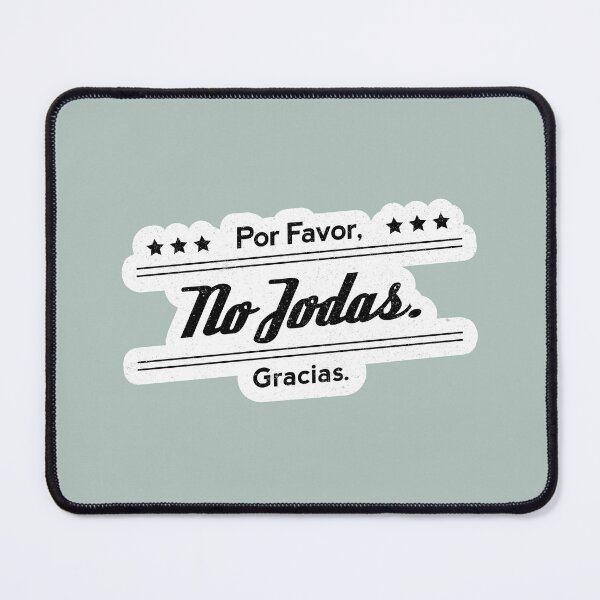 Item preview, Por Favor No Jodas Retro 1 designed and sold by BigAl3D.