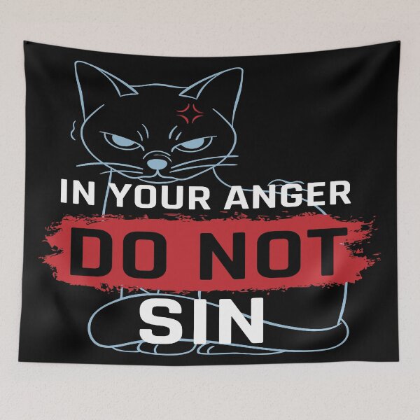 Item preview, Ephesians 4:26 In your anger, do not sin designed and sold by The-Blue-Feline.