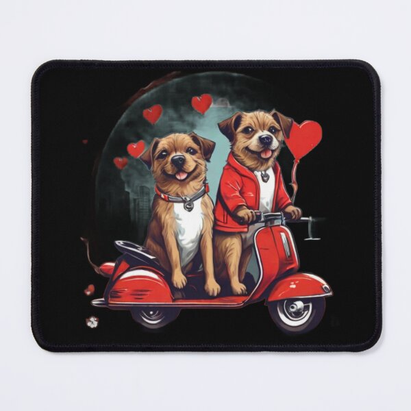 Item preview, Dogs on a Scooter 12k: Art That Speaks | Ideal Gift for Dog Enthusiasts designed and sold by JOY STORE 45.