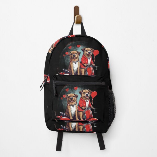 Item preview, Dogs on a Scooter 12k: Art That Speaks | Ideal Gift for Dog Enthusiasts designed and sold by JOY STORE 45.