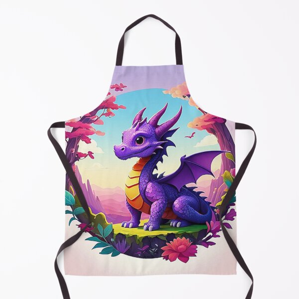 Item preview, Purple dragon splendor: evening atmosphere in the blooming desert designed and sold by Minpadesign.