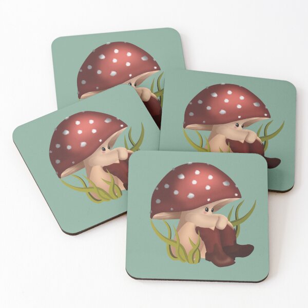 Item preview, Sweet Mushy Boi Mushroom Guy designed and sold by Mulligrubart.