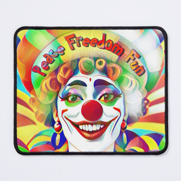 Item preview, Peace Freedom Fun - colorful Let's Party CLOWN designed and sold by kikidu21.