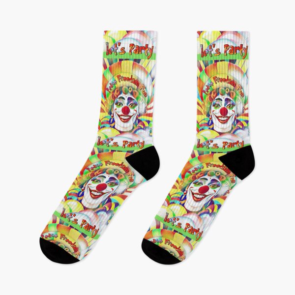 Item preview, Peace Freedom Fun - colorful Let's Party CLOWN designed and sold by kikidu21.