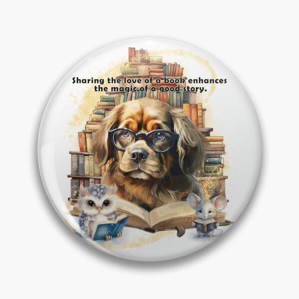 Item preview, Sharing the love of a book designed and sold by Karen Wood.