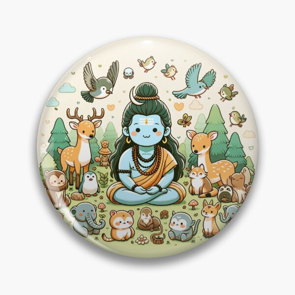 Item preview, Kawaii Shiva, Master of Animals designed and sold by lAnJefurtifeu.