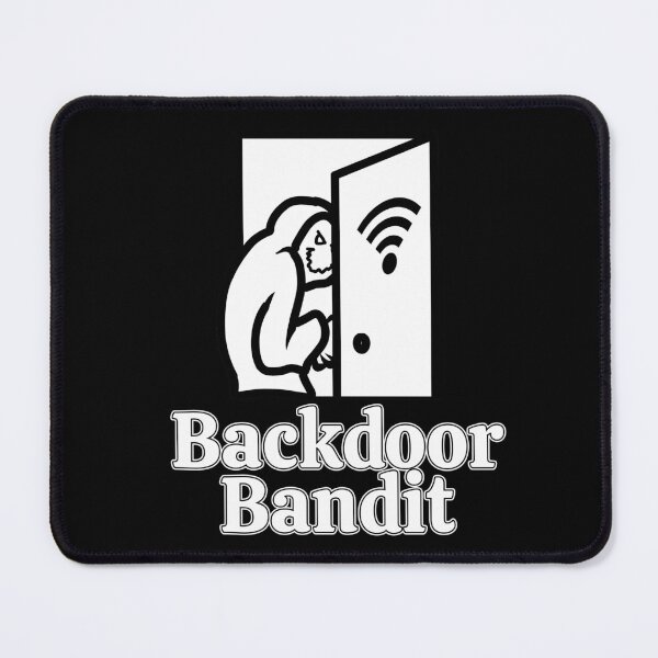 Item preview, Backdoor Bandit: A Hacker/Red Team Design (White w/ Text) designed and sold by McNerdic.