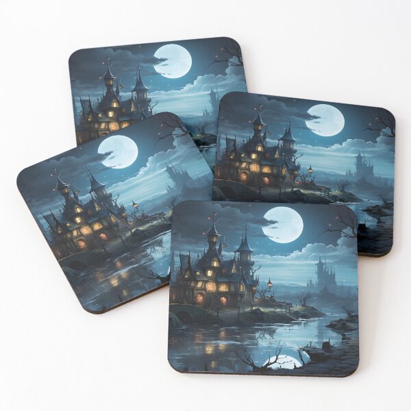 Item preview, "Enchanting Winter Wonderland: Large Lake Fairy Kingdom Scene" designed and sold by eliftirandaz.