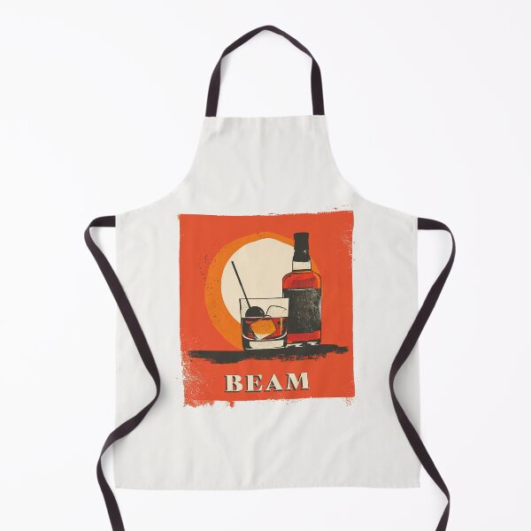 Item preview, Beam Bourbon - Vintage-Inspired Whiskey Art designed and sold by Retro Travel Design.
