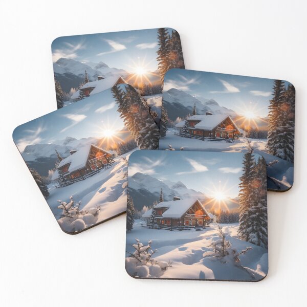 Item preview, Snowy Getaway: A Cozy Retreat in the Mountains designed and sold by Shirtastically.