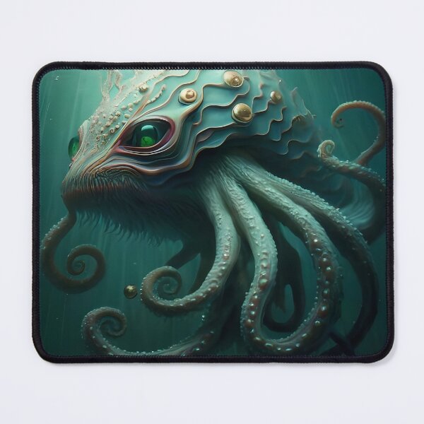 Item preview, Alien sea creature with tentacles designed and sold by cyberheadscifi.