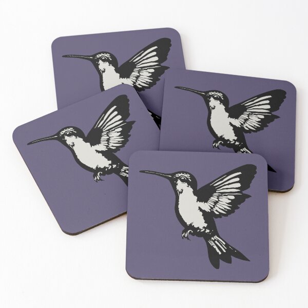 Item preview, Hummingbird in black ink designed and sold by AD-Digital-Art.