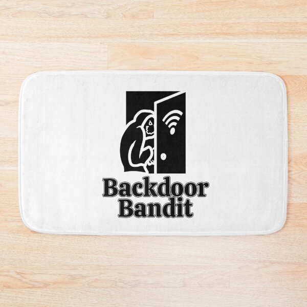 Item preview, Backdoor Bandit: A Hacker/Red Team Design (Black w/ Text) designed and sold by McNerdic.
