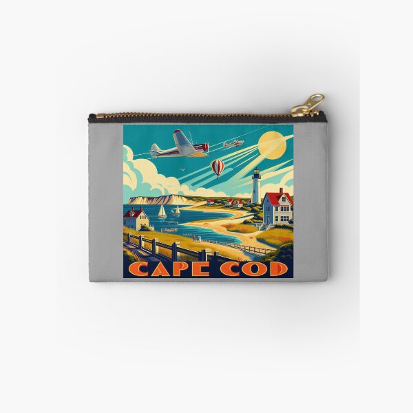 Item preview, Cape Cod retro travel poster designed and sold by VistaMar.