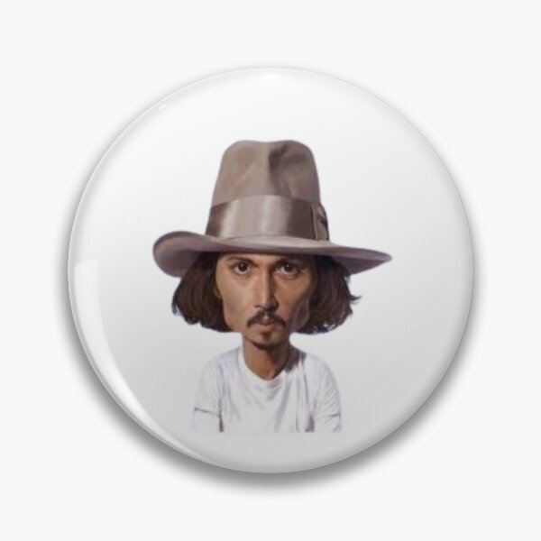 Item preview, caricature Jonny Depp designed and sold by Relaxshopp.
