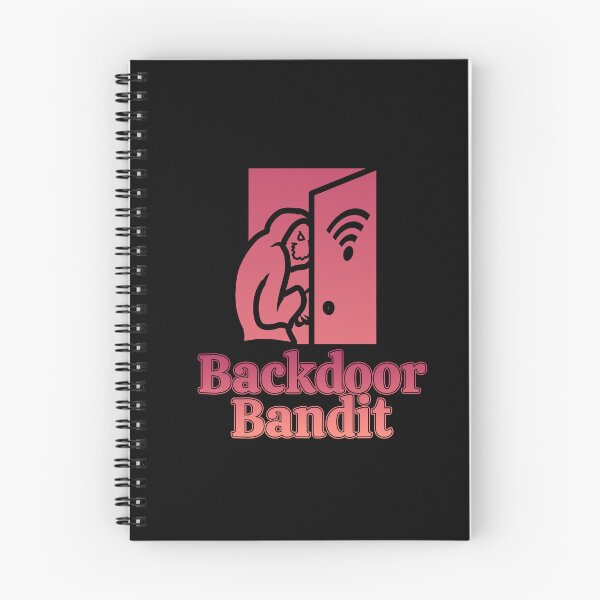 Item preview, Backdoor Bandit: A Hacker/Red Team Design (Red w/ Text) designed and sold by McNerdic.