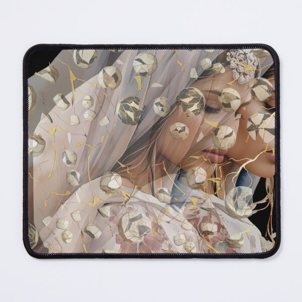 Item preview, Kintsugi Blossom: Embracing Beauty in Brokenness – A Cultural Fusion of Arab Elegance and Japanese Artistry designed and sold by NEWDESINGS12.