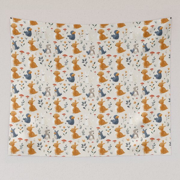 Item preview,  Autumn Critters Patterns designed and sold by Nowshin Tasnim.