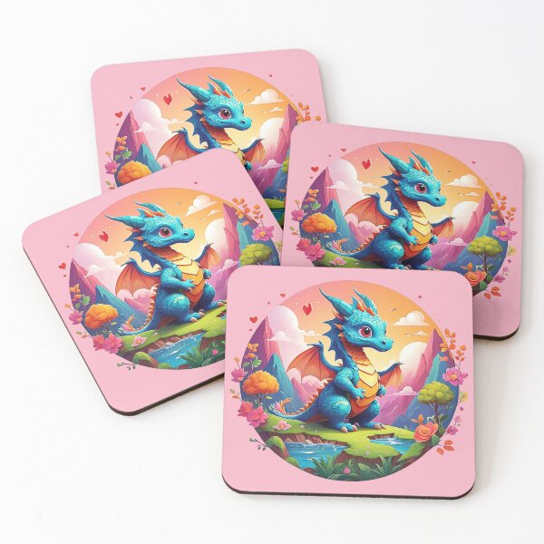 Item preview, Fairytale dragon world: splendor of colors in the heart of nature designed and sold by Minpadesign.