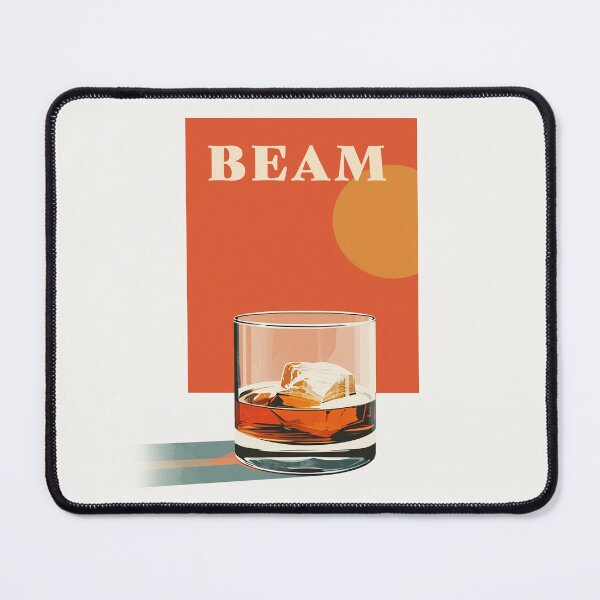Item preview, Beam - Minimalist Whiskey Elegance designed and sold by Retro Travel Design.