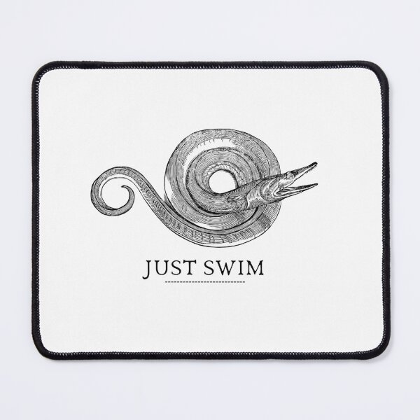 Item preview, SIMPLE FISH JUST SWIM designed and sold by FutureFiesta.