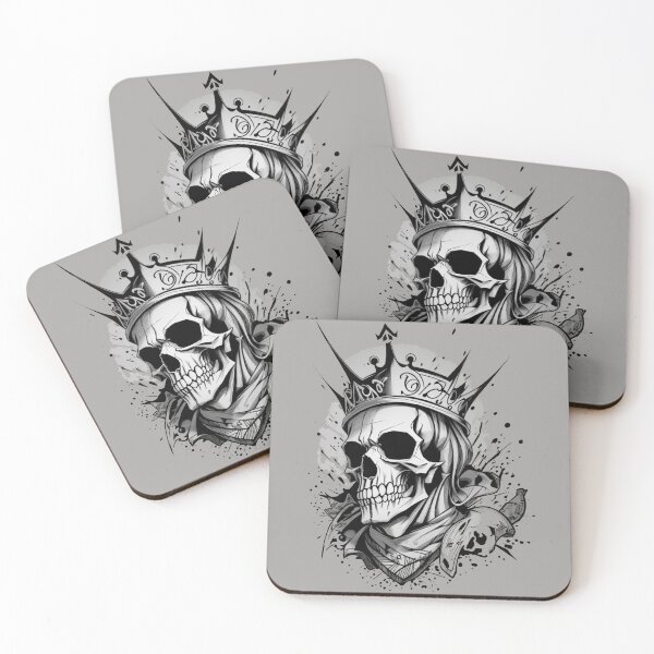 Item preview, Skull in a crown designed and sold by ArtCraftLab.