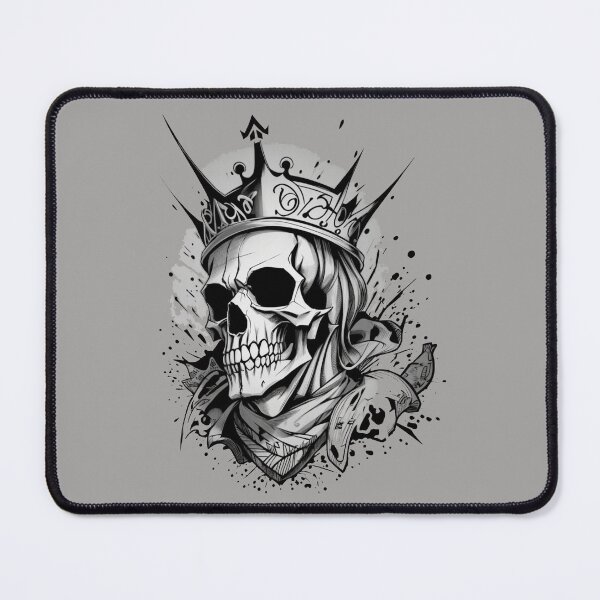 Item preview, Skull in a crown designed and sold by ArtCraftLab.