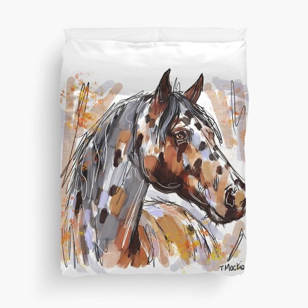 Vista previa del artículo con la obra «Appaloosa», diseñado y vendido por TraceyMackieArt.