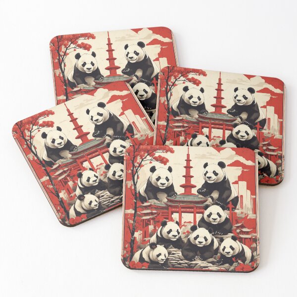 Item preview, Beijing China Chinese Panda Bear Vintage Poster Tourism  designed and sold by TravelersGems.
