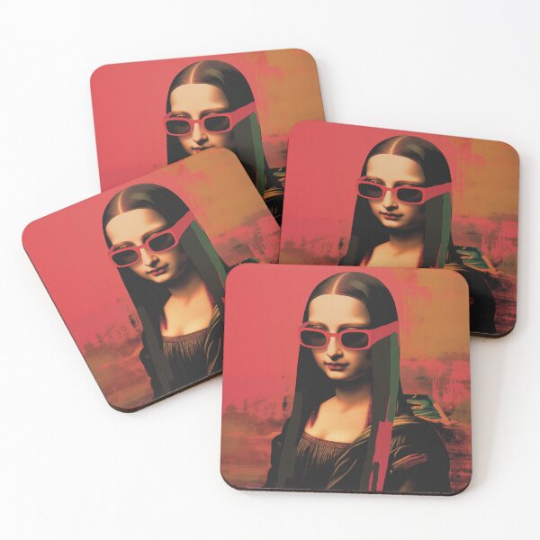 Item preview, Mona Lisa: Classic with a Splash of Sass designed and sold by Woop Woop .