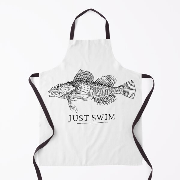 Item preview, SIMPLE FISH JUST SWIM designed and sold by FutureFiesta.
