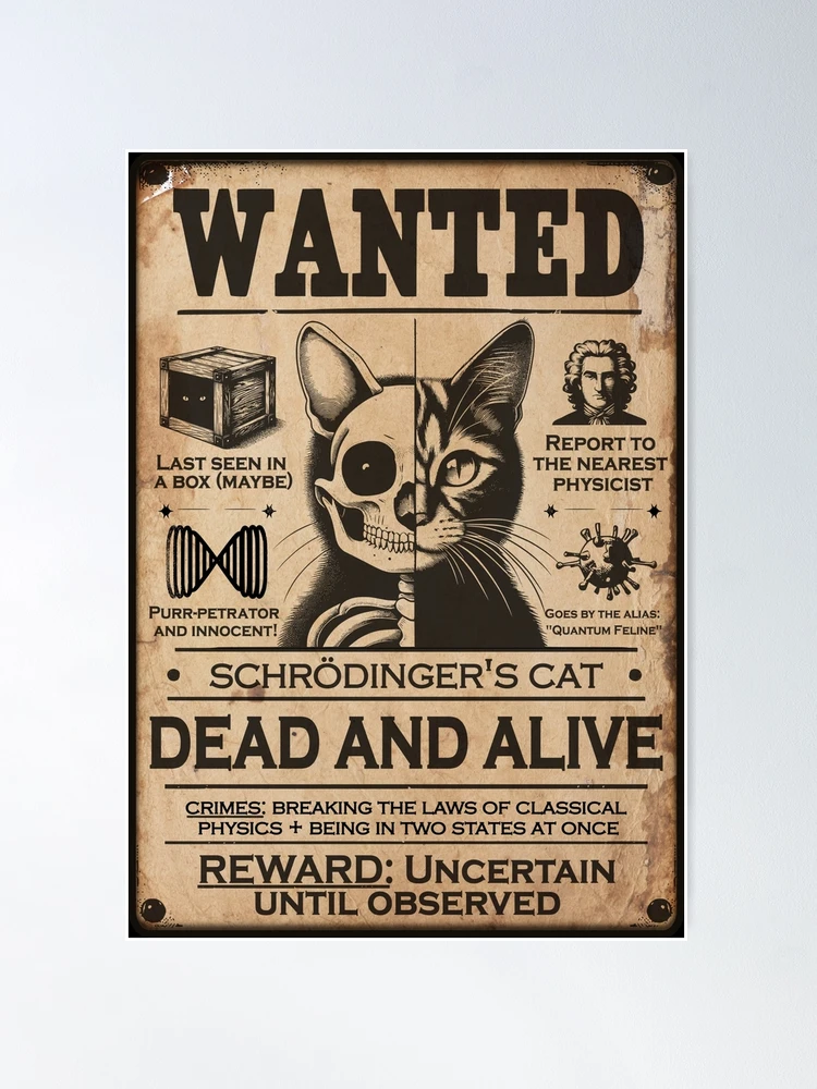 Schrödinger's Cat - Wanted Dead AND Alive
