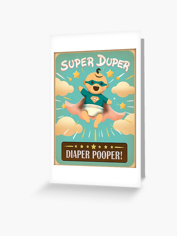 Super Duper Diaper Your Baby Superhero!