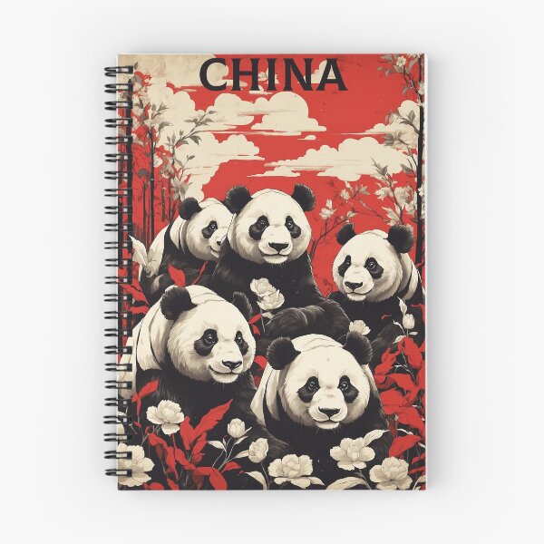 Item preview, Chinese Panda China Vintage Poster Tourism 2 designed and sold by TravelersGems.