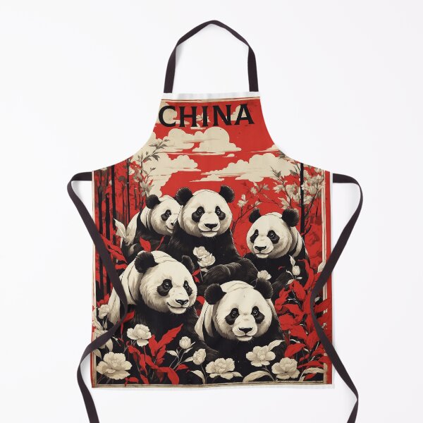 Item preview, Chinese Panda China Vintage Poster Tourism 2 designed and sold by TravelersGems.
