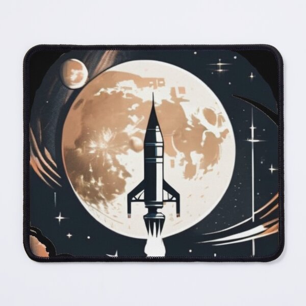 Item preview, Spaceship Blast Off designed and sold by UFOGraeme.