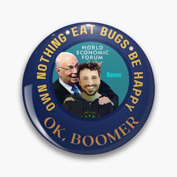 Item preview, Klaus Schwab, Master Boomer of the Universe designed and sold by Sanctum Icons.