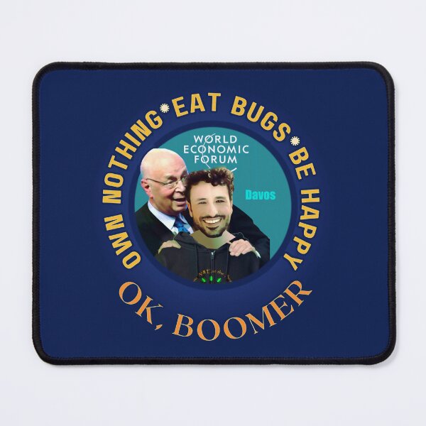 Item preview, Klaus Schwab, Master Boomer of the Universe designed and sold by Sanctum Icons.