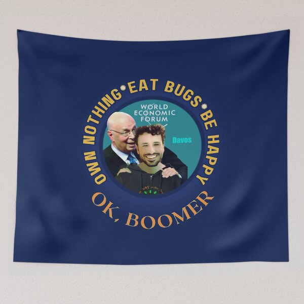 Item preview, Klaus Schwab, Master Boomer of the Universe designed and sold by Sanctum Icons.