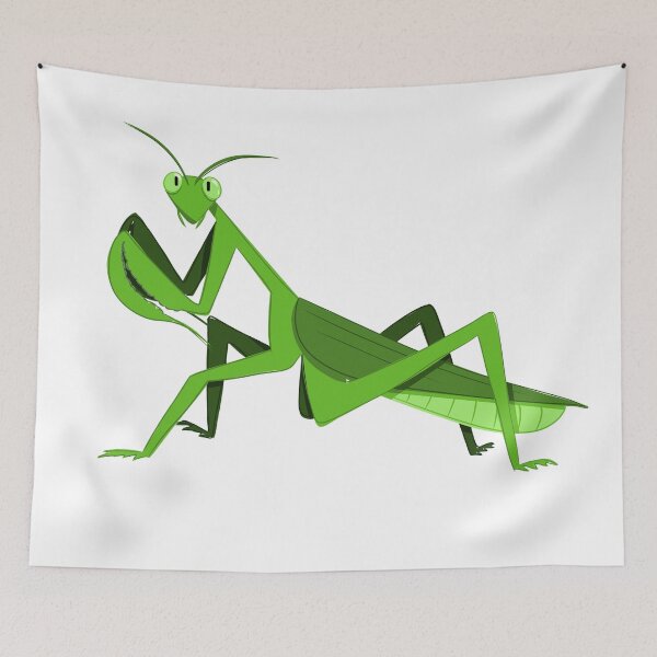 Item preview, Green Praying Mantis designed and sold by Leah Landon.