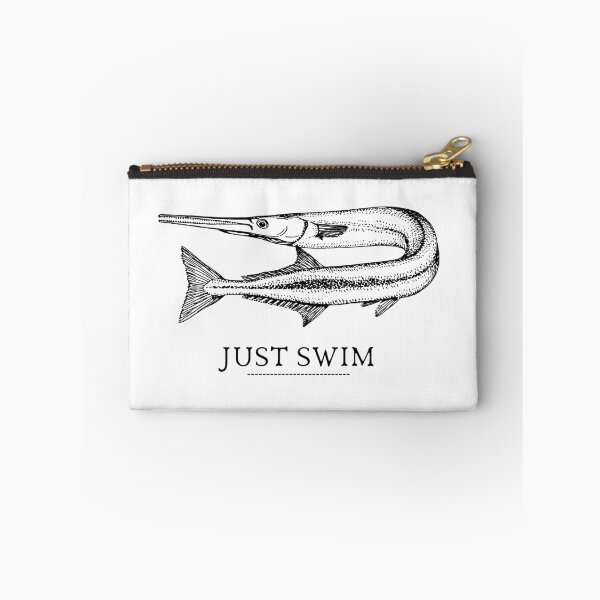 Item preview, SIMPLE FISH JUST SWIM designed and sold by FutureFiesta.