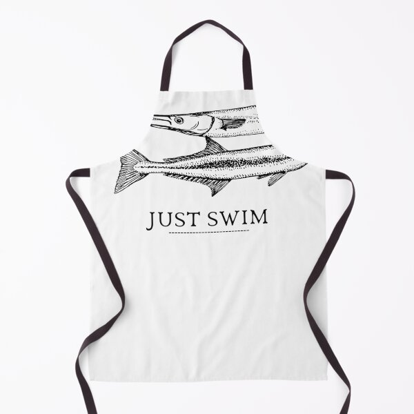 Item preview, SIMPLE FISH JUST SWIM designed and sold by FutureFiesta.