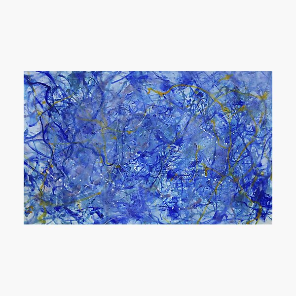 Blue Out Photographic Print
